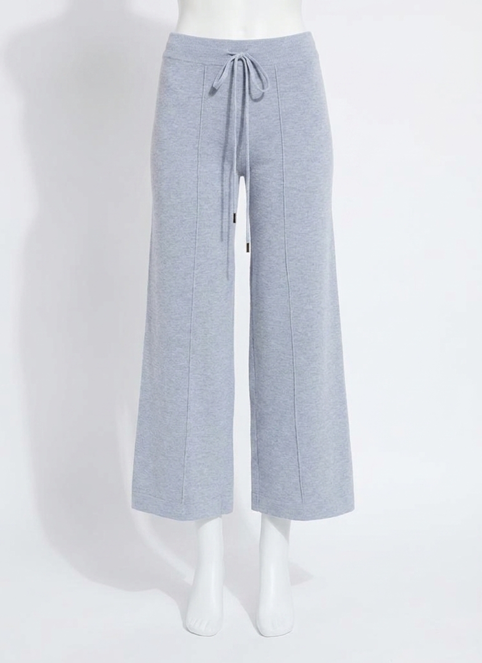 NEW LYSSE violeta wide leg pant in grey mel